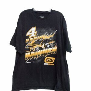 Stewart Haas Racing Mens Black Graphic Kevin Harvick GW Crew Short Sleeve 2XL